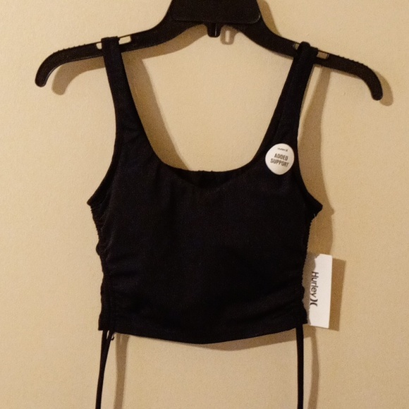 Hurley Tops - 🆕 NWT Hurley Max Solid Crop Tank size XS